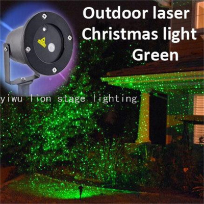 Factory Direct Sales Outdoor Waterproof Single Hole Laser Light Dynamic Starry Sky Garden Lamp Garden Lawn Laser Light