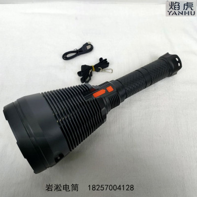 2022 New Big Mac Flashlight Multi-Light Source Flashlight Smooth Cup Long-Range High Power Power Torch