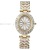 New Oval SUNFLOWER Bracelet with Diamond Watch Simple Luxury Women's Wrist Watch