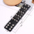 Ornament New Three-Row Pointed Nail Exaggerated Punk Wide Leather Bracelet Europe and America Cross Border Street Dance Bracelet