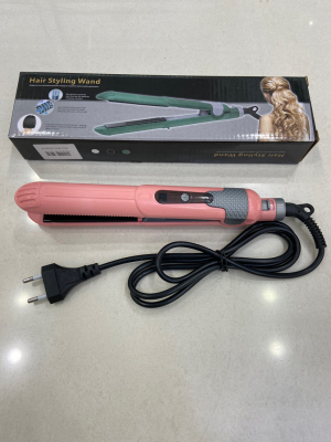 Electric Hair Straightener Hair Curler and Straightener Dual-Use Does Not Hurt Students Bangs Hair Curler Hair Straightener Ironing Board Lazy