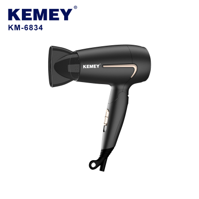 Cross-Border Factory Direct Supply Hair Dryer Comei KM-6834 Hair Dryer Small Folding Household Hair Dryer