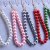 Factory Wholesale Multi-Color Small Short Chain Imitation Pearl Lanyard Wedding Candies Box Fur Ball Keychain Mobile Phone Pendants Accessories