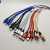 One-to-Three Mobile Phone Charging Cable Braiding Thread 1-to-3 Mobile Phone Data Cable