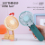 2022 New Factory Direct Sales Simple Handheld Folding Fan USB Charging Portable Little Fan