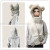 Gloves Hat Scarf Three-in-One Suit Autumn and Winter Fashion Warm Skin-Friendly Cute Pet Cute Hat Ceramic Decroation