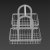 Cross-Border E-Commerce US-Europe Disassembly Double-Layer Portable Iron Fruit Basket Kitchen Storage Basket Storage Rack Storage Basket Hot Sale