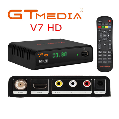 2021 New Gtmedia V7 HD Set-Top Box, DVB-S2X/S2/S T2-MI AVS +