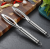 Creative Stainless Steel Double Row Scales Scraper Foreign Trade Exclusive
