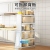 Kitchen Storage Rack with Door Multi-Tier Cabinet Tableware Flat Ware Multi-Functional Storage Cabinet Pot