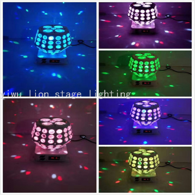 Factory Direct Sales New Led Satellite Laser Light Hanging Colorful Rotating Magic Ball Light Bar Stage Laser Light