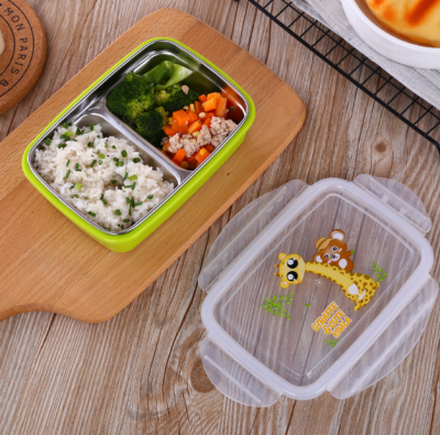 304 Stainless Steel Insulated Lunch Box for Foreign Trade