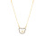 Light Luxury Full Diamond Design Necklace for Women 2021 New Bear Letter Collarbone Necklace Ins Trendy Cold Pendant