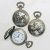 Retro Pocket Watch Carved Hollow-out Twelve Zodiac Flip Pocket Watch Chinese Style Commemorative Watch