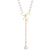 Dongdaemun Fashion Pearl Necklace Female Bow Retro Easy Matching Clavicle Chain Personality Trend Ins Design Pendant