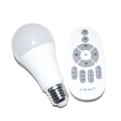 2.4G Dimming and Color-Changing Remote Control RF Wireless Remote Control Led Wireless Remote Control Smart Light Bulb