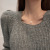 Titanium Steel Necklace Female Dongdaemun Online Influencer Refined Double-Sided Gourd Hoisting Simple All-Match Niche Normcore Bag Clavicle Chain