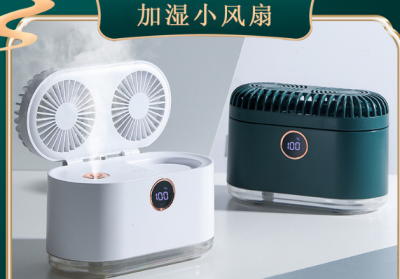 New Double-Leaf Spray Fan for Foreign Trade