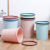 Household Sorting Trash Bin Large Plastic Creative Bathroom Kitchen Pressure Ring Coverless Trash Can Living Room Dust Basket