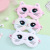 2022 New Cartoon Big Eyes Plush Eye Mask Children Cute Cat Shading Eye Mask Lunch Break Sleeping Eye Mask