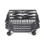 Kitchen Storage Rack Folding Floor Fruit Basket Movable Vegetable Colander Household Kitchen Utensils Storage Rack