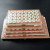 Wooden Chinese Chess Set with Chess Box Chess Portable Chess 5 Yuan Store Supply Easy to Carry Storage Plate