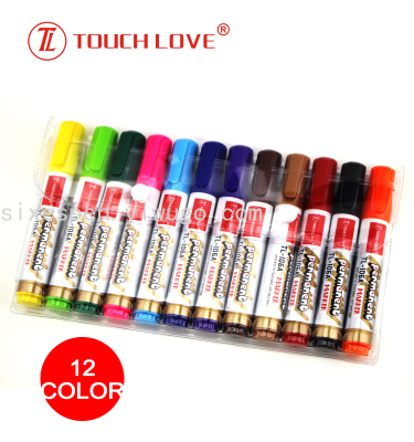 12 Color Whiteboard Marker. Marking Pen, Permanent Marker