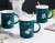 Panda Ceramic Cup Mug Water Cup Coffee Cup Nordic Style Simple Personality Cup Factory Direct Sales