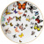 Creative Hand-Painted Butterfly Pattern Ceramic Plate Personality Dim Sum Dish Hotel Wedding Banquet Western-Style Plate