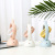 Semicircle Rabbit Ears Desktop Small Fan USB Desktop Fan Mini Cartoon Office Portable Handheld Rechargeable Fan