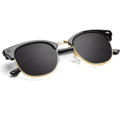 Semi-Rimless Beige Nail Sunglasses Polarized Sunglasses Sunglasses For Driving