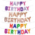 Happy Birthday Birthday Balloon Set Imitation Beauty Thin Version Happy Birthday Party Decoration Aluminum Film Balloon