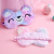 Winter New Children's Plush Bear Squinting Eye Mask Cartoon Cute Student Girl Lunch Break Sleeping Eye Mask