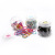 Korean Style New Hair Rope Macaron Ring Children's Hair Elastic Band Black High Elastic Hair Ring 100 Pieces