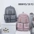 Student Schoolbag Casual Backpack Multi-Pocket Solid Color Foreign Trade Hot Sale