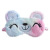 Winter New Children's Plush Bear Squinting Eye Mask Cartoon Cute Student Girl Lunch Break Sleeping Eye Mask