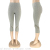 New Yoga Wear Spot Seersucker Stitching Mesh Bra Cropped Pants Suit Running Sportswear Fitness Yoga Pants
