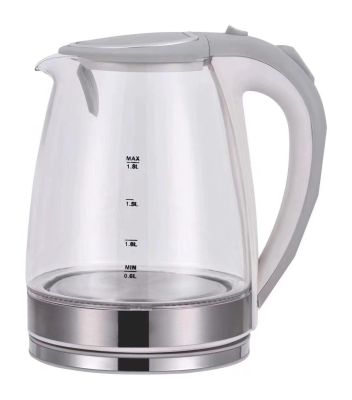 Home Appliance Electrical Kettle Anti-Scald Large Capacity Food Grade Glass Kitchen Automatic Power off Electrical Water Boiler Kettle