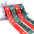 2.5cm Small Roll 10 M Christmas Gilding Polyester Belt Foreign Trade Amazon Supply Ribbon Printing Ribbon