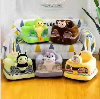 Children's Folding Sofa Cartoon Lazy Plush Small Sofa Baby Seat Kindergarten Gifts 0825 Store