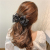 Internet Hot New Organza Bow Polka Dot Barrettes Temperament Head Clip Large Bow Spring Clip Hair Accessory HT