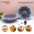 New Two-Color Windmill Silicone Cake Pan Easily Removable Mold Cleaning Mousse Cake Mold High Temperature Resistant Oven Dedicated