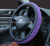 Car Steering Wheel Cover Steering Wheel Cover for Four Seasons Summer Non-Slip Sweat-Absorbent Car Universal Inner Ring Black