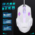 Brand Vf52 Colorful Luminous Game Mouse Hot Wheel Dazzling Mechanical Feeling Wired USB Mouse Cross-Border