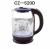Foreign Trade Cross-Border OEM Borosilicate Scarlett Glass 1.8L Stainless Steel LED Lamp Lianjiang Fast Electric Kettle
