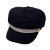 Rhinestone Woolen Octagonal Cap Look Small Beret Female Fashion Ins Navy Hat Female Autumn and Winter British Wild European and American