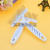 In Stock Wholesale White Plastic Pet Comb Double Row Dog Knot Untying Comb Rake Comb Cat Needle Comb Hair Removal Comb