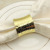 Gold Napkin Rings Hotel Towel Buckle for Wedding Party Dinner Table Decor Party of Table Setting