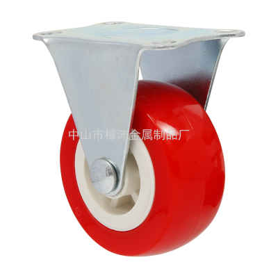 Factory Wholesale Universal Brake Caster TPR PVC Nylon Screw TPR Directional Directional Caster
