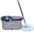 Mop Bucket Set Hand Wash-Free Household Hand Pressure Mop Double Drive Rotating Mop Stainless Steel Mop